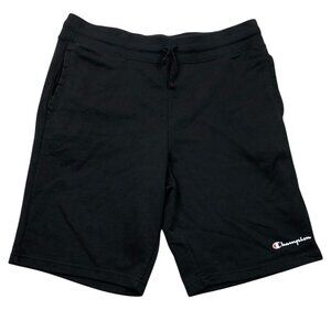 Champion Mens Athletic Shorts Size XXL Bermmuda Activewear Drawstring Black